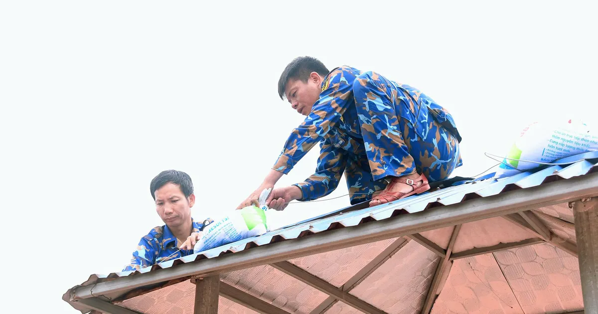 Vùng 1 Hải quân trực 100% quân số sẵn sàng ứng phó với bão số 3