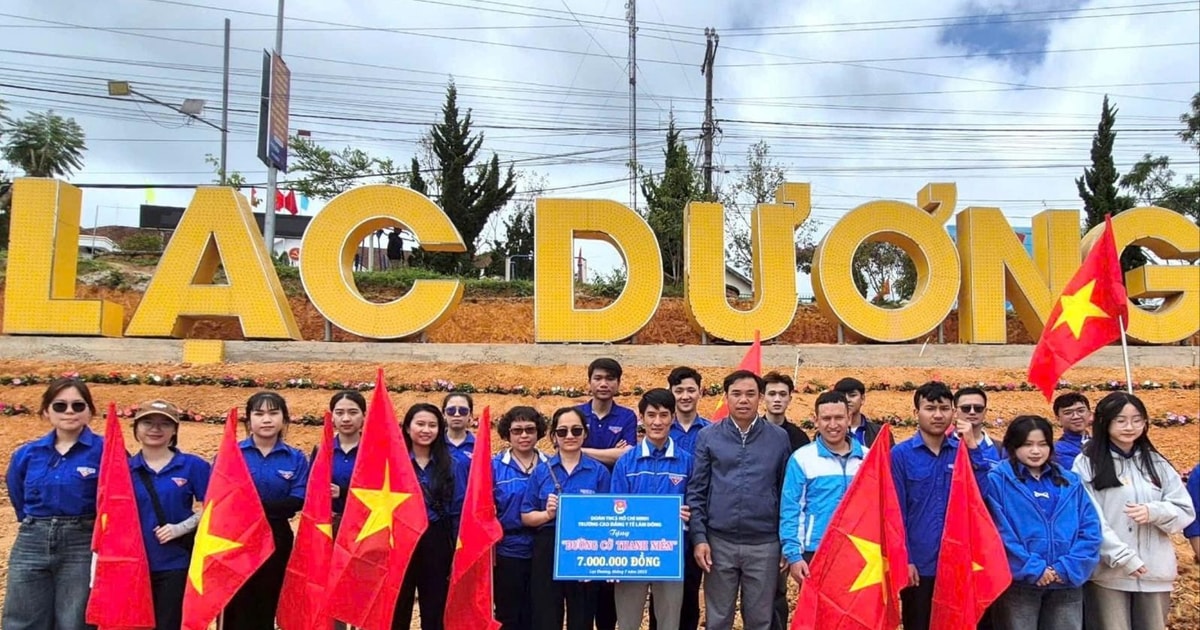 Nhiều hoạt động phục vụ cộng đồng tại xã Lạc Dương
