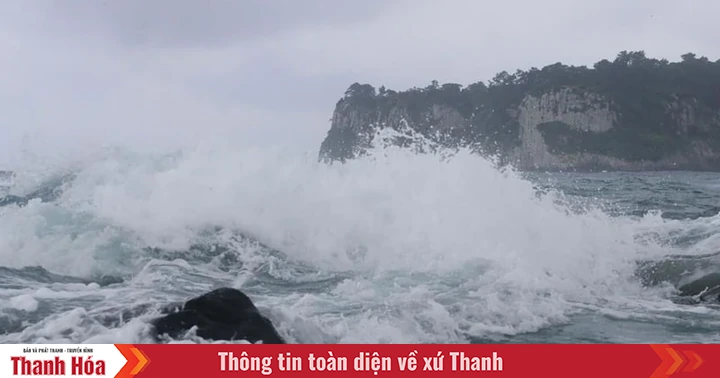 Tác động bão số 3, vùng biển Thanh Hóa gió có thể giật cấp 10-11