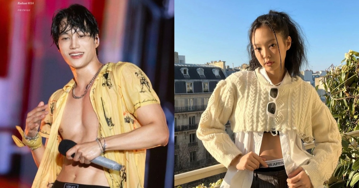 Kai, Jennie gây tranh cãi khi lăng xê mốt diện quần tụt lộ nội y