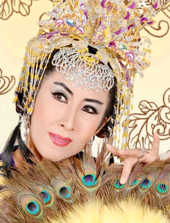 Lê Trung Thảo, Mỹ Hằng, Thành Tây truyền nghề cho học viên cao đẳng cải lương- Ảnh 1.