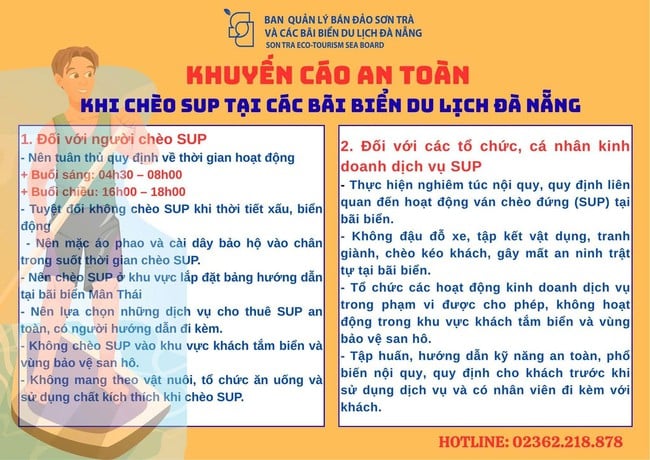 Khuyến cáo của Đà Nẵng về dịch vụ du lịch biển mới nổi, du khách nên lưu ý- Ảnh 1.