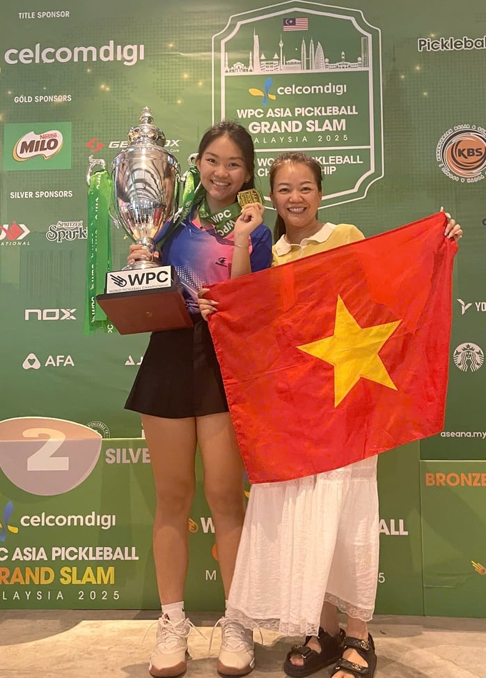 Jolie Lam vô địch World Pickleball Championship 2025 - Ảnh 4.