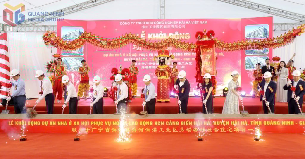Hai Ha Industrial Park Vietnam Co., Ltd. inició la construcción del área de viviendas sociales del Parque Industrial Hai Ha el 26 de abril de 2025.