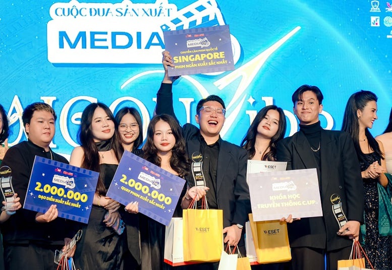 'Vai diễn cuối cùng' đạt 3 giải thưởng lớn MEDIA24H 2025, hiện thực hoá giấc mơ làm phim quốc tế  - Ảnh 1.