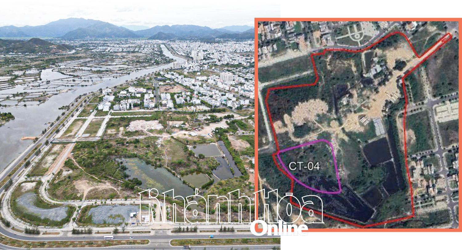 Khu đất triển khai Dự án Khu nhà ở xã hội 
CT-04 có diện tích 1,45ha nằm trong 14ha 
chưa giải tỏa xong của Dự án Khu đô thị 
An Bình Tân.
