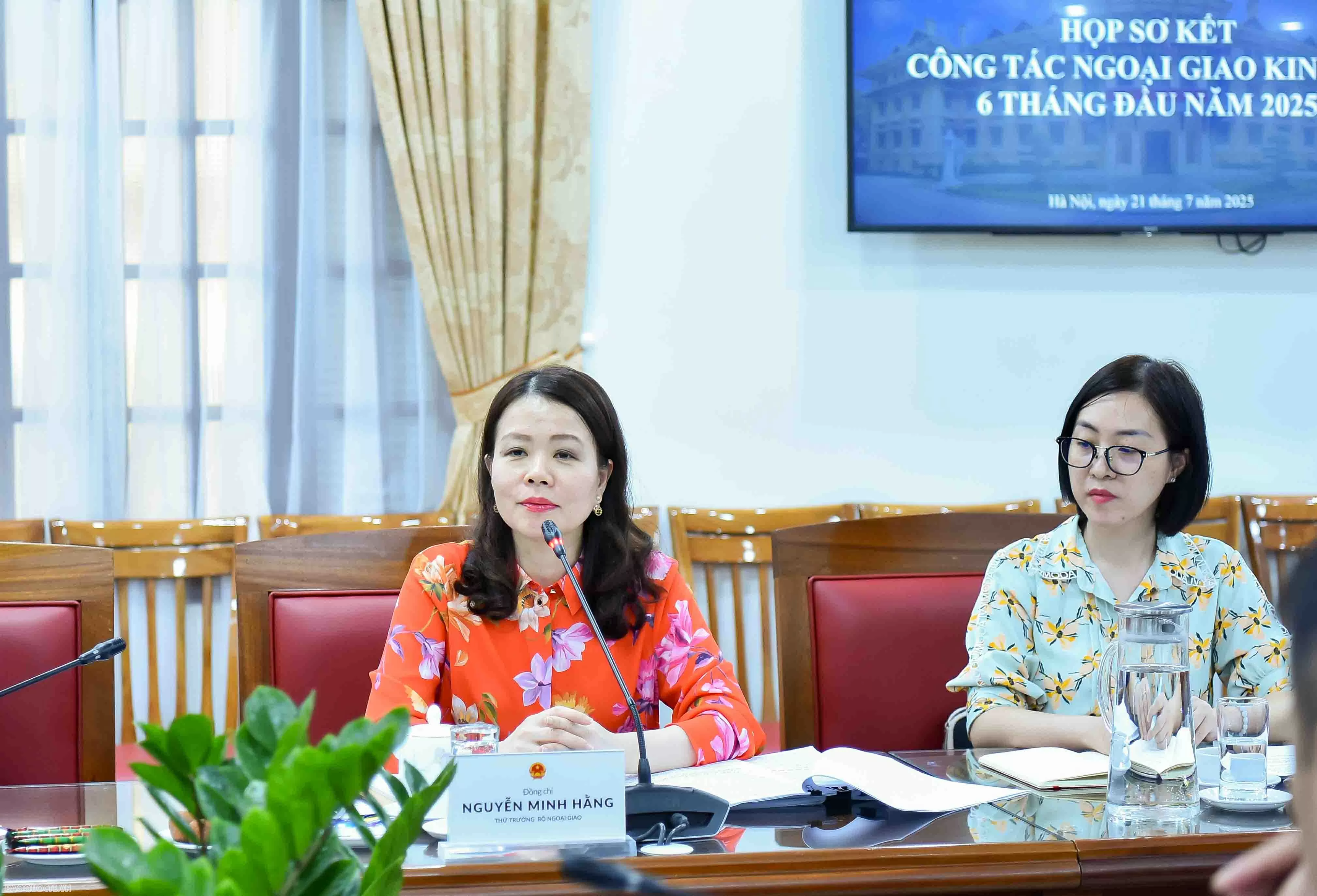Xác định trọng tâm thiết yếu, nâng cao hiệu quả công tác ngoại giao kinh tế 6 tháng cuối năm
