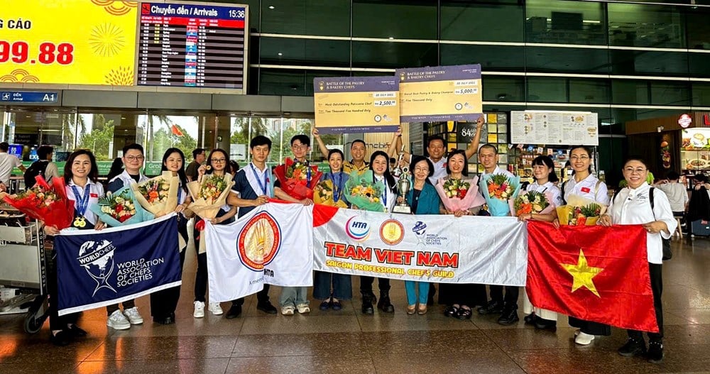 វៀតណាមឈ្នះការប្រកួតនំបុ័ង និងនំអន្តរជាតិឆ្នាំ ២០២៥ - រូបថត ៥