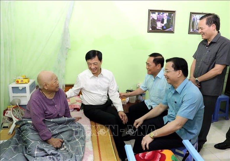 Lãnh đạo Đảng, Nhà nước quan tâm chăm lo cho người có công- Ảnh 1.