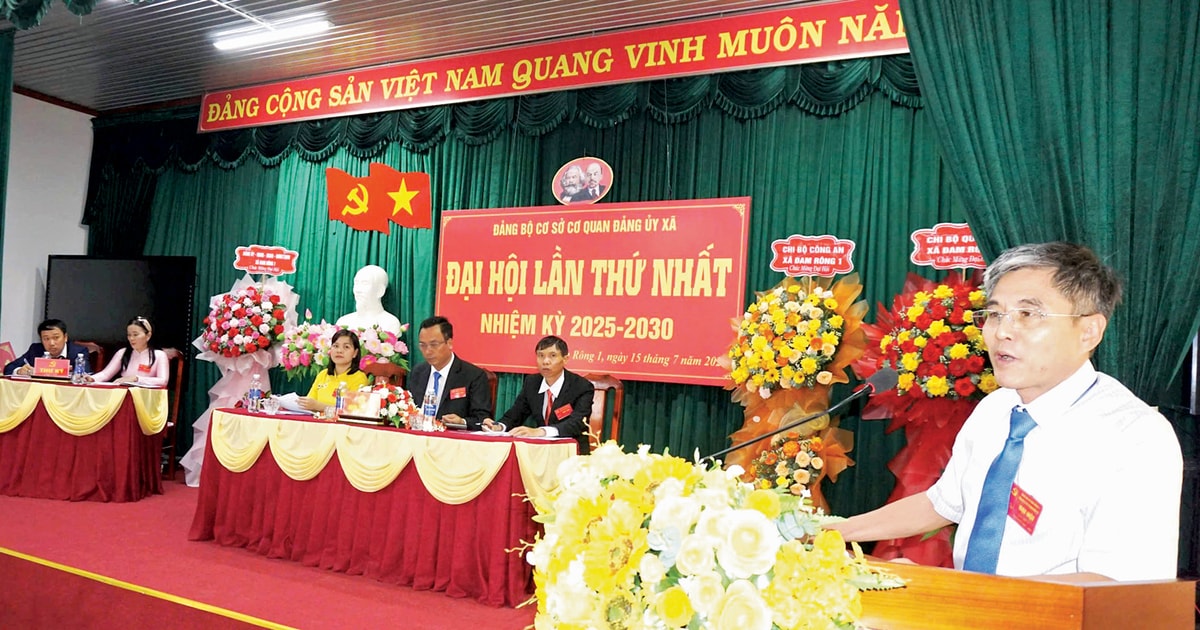 Chào mừng Đại hội Đại biểu Đảng bộ xã Đam Rông 1 lần thứ I, nhiệm kỳ 2025-2030: Khơi dậy ý chí, khát vọng cống hiến trong giai đoạn mới