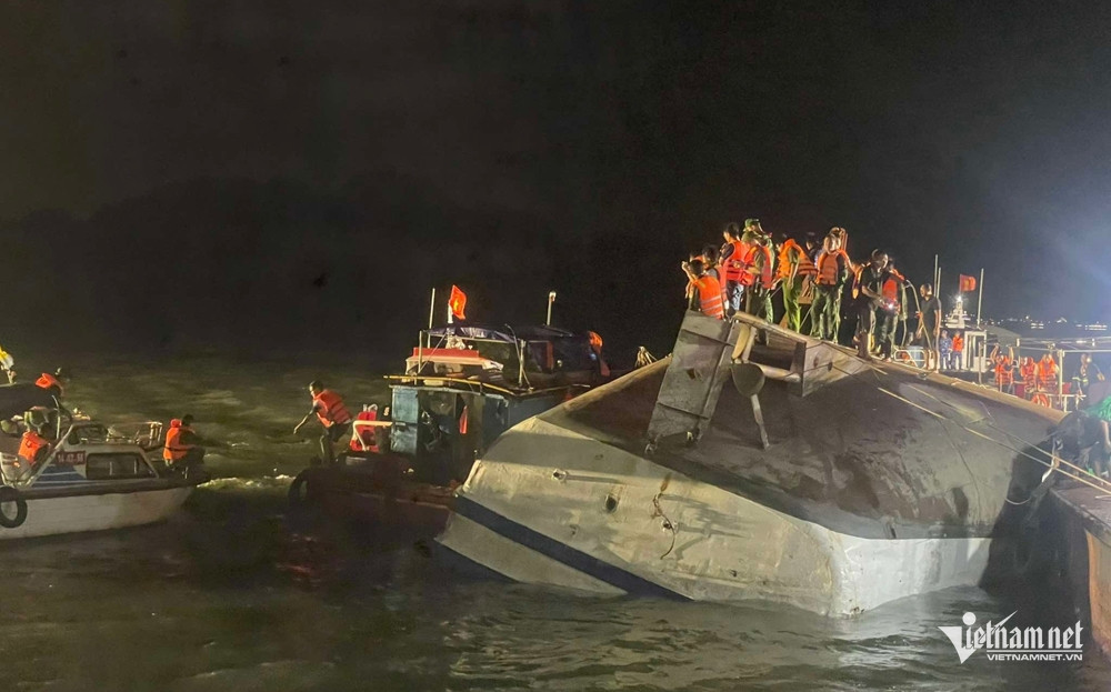 Panorama del naufragio del Green Bay 58 en la bahía de Ha Long: un viaje que terminó en desastre