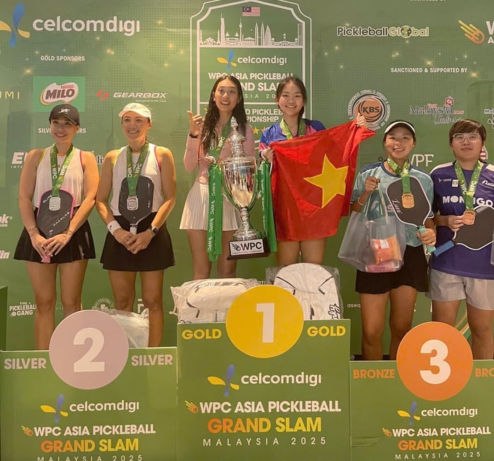 Jolie Lam vô địch World Pickleball Championship 2025 - Ảnh 3.