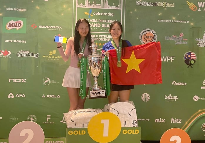 Jolie Lam vô địch World Pickleball Championship 2025 - Ảnh 2.