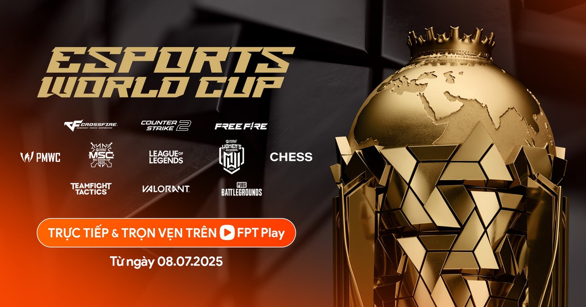 Xem eSports World Cup 2025 - sự kiện thể thao điện tử hàng đầu thế giới ở đâu?