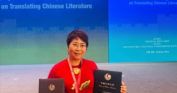 Dịch giả Nguyễn Lệ Chi được vinh danh là “Người bạn của văn học Trung Quốc”