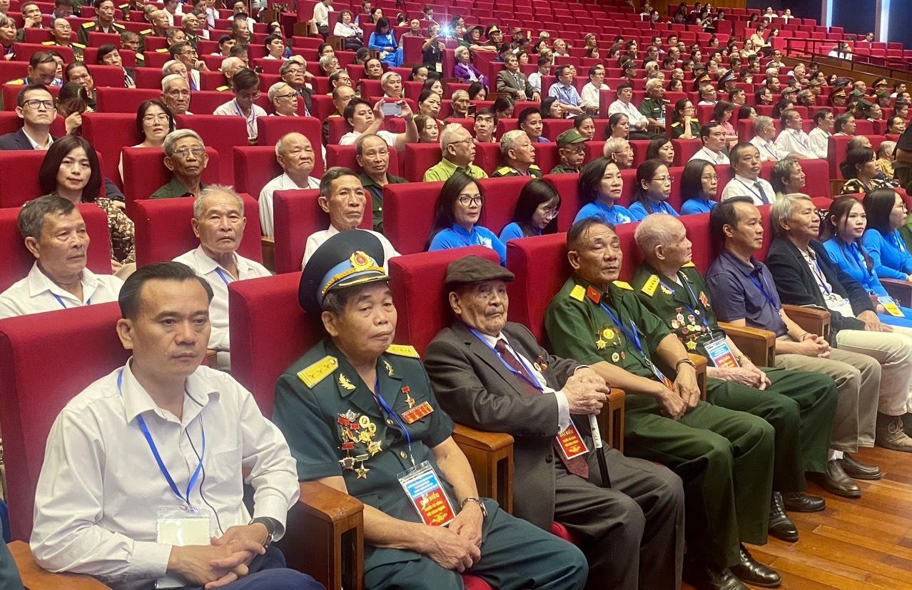 Các đại biểu thương binh dự Hội nghị tri ân người có công với cách mạng năm 2024. Ảnh tư liêu: Baophaoluat.vn