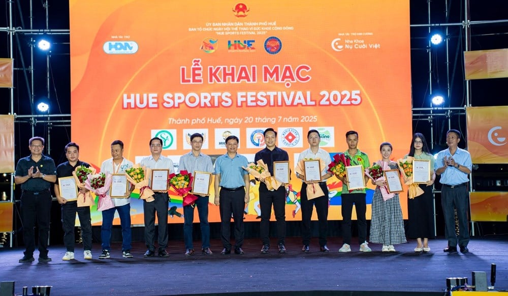 Sôi động Ngày hội Thể thao vì sức khỏe cộng đồng - Hue Sports Festival 2025 - ảnh 1