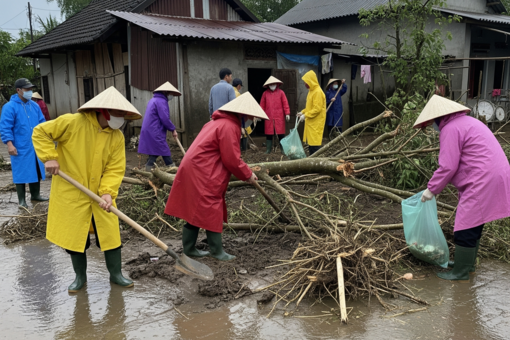 Environmental reconstruction after storms and floods