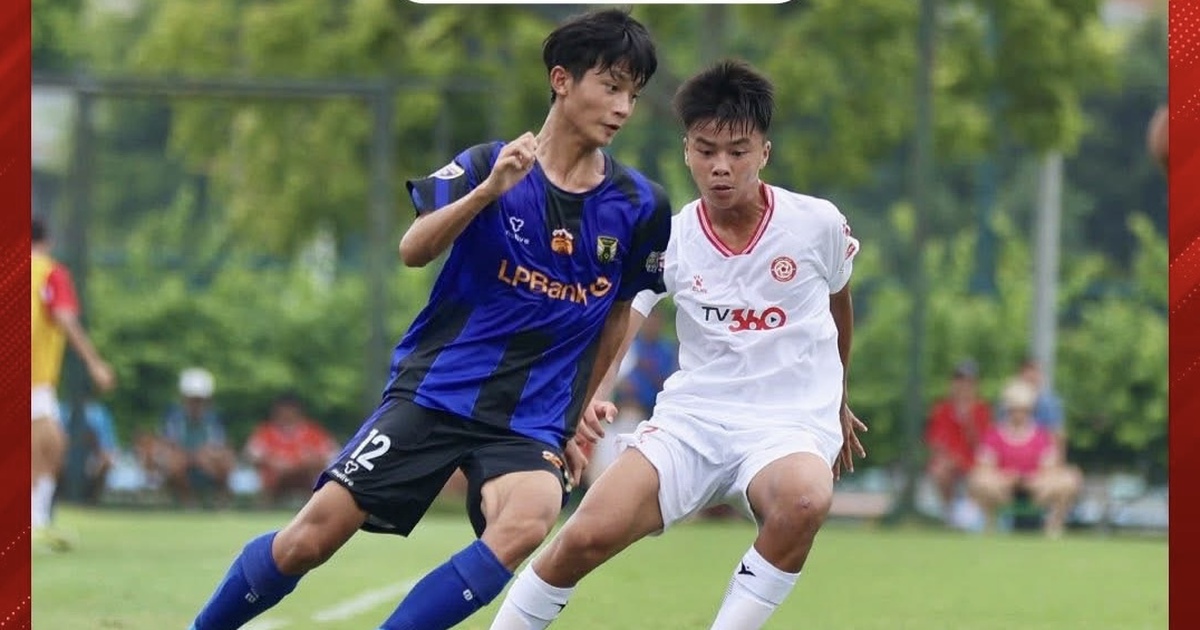 U.15 Thể Công Viettel thắng cực đậm ngày khai mạc giải U.15 toàn quốc