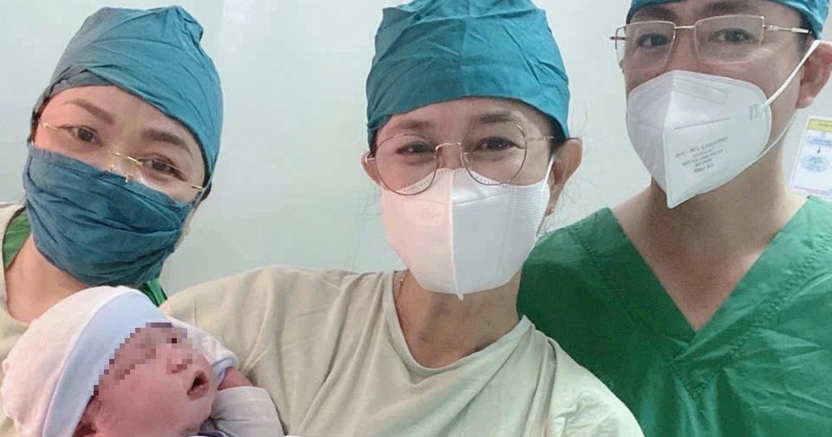 Nace sano un bebé de casi 6 kg en Ca Mau