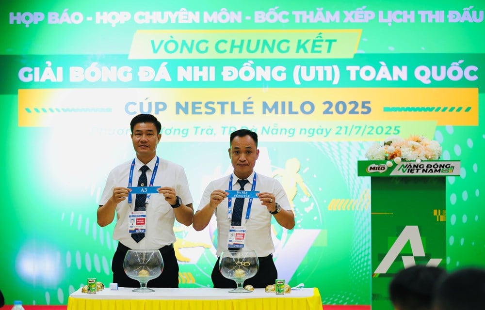 16 đội bóng tranh tài tại vòng chung kết Giải bóng đá Nhi đồng toàn quốc  - ảnh 1