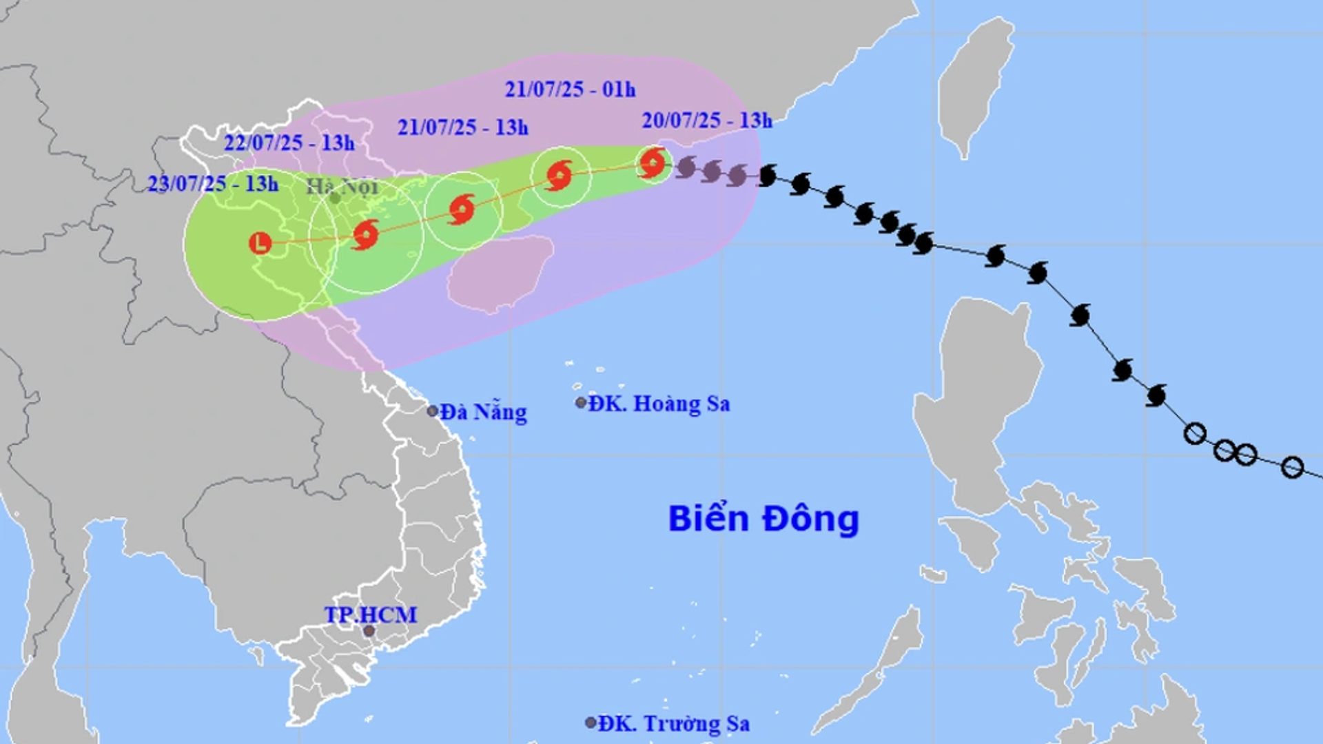 Storm No. 3 hits Vietnam, where is it most affected? - July 20, 2025, Sputnik Vietnam