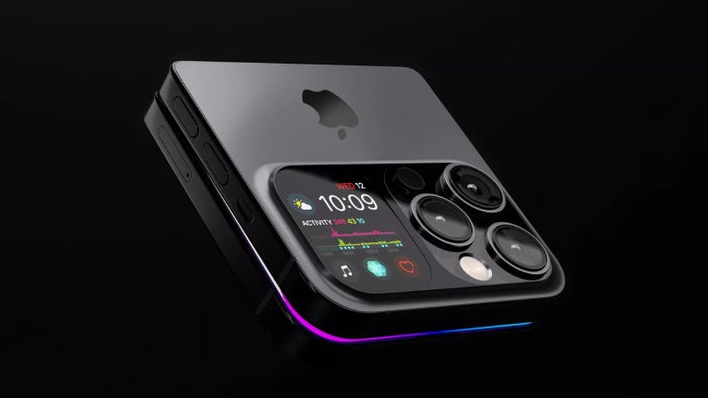 iPhone gập đầu tiên: Một khác biệt lạ thường từ Apple - 1