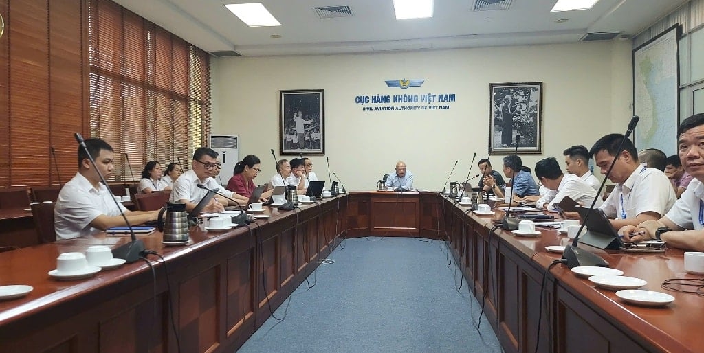 Cục Hàng không Việt Nam họp khẩn ngay trong chiều 21-7. Ảnh: HKVN