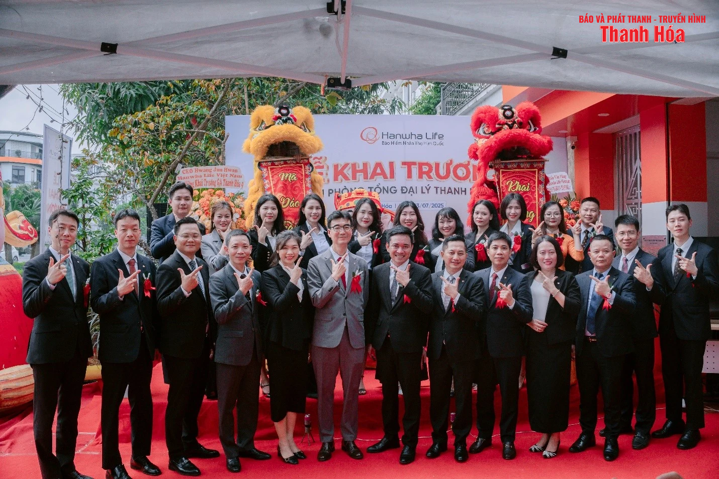 Hanwha Life Việt Nam khai trương văn phòng Tổng đại lý tại Thanh Hóa