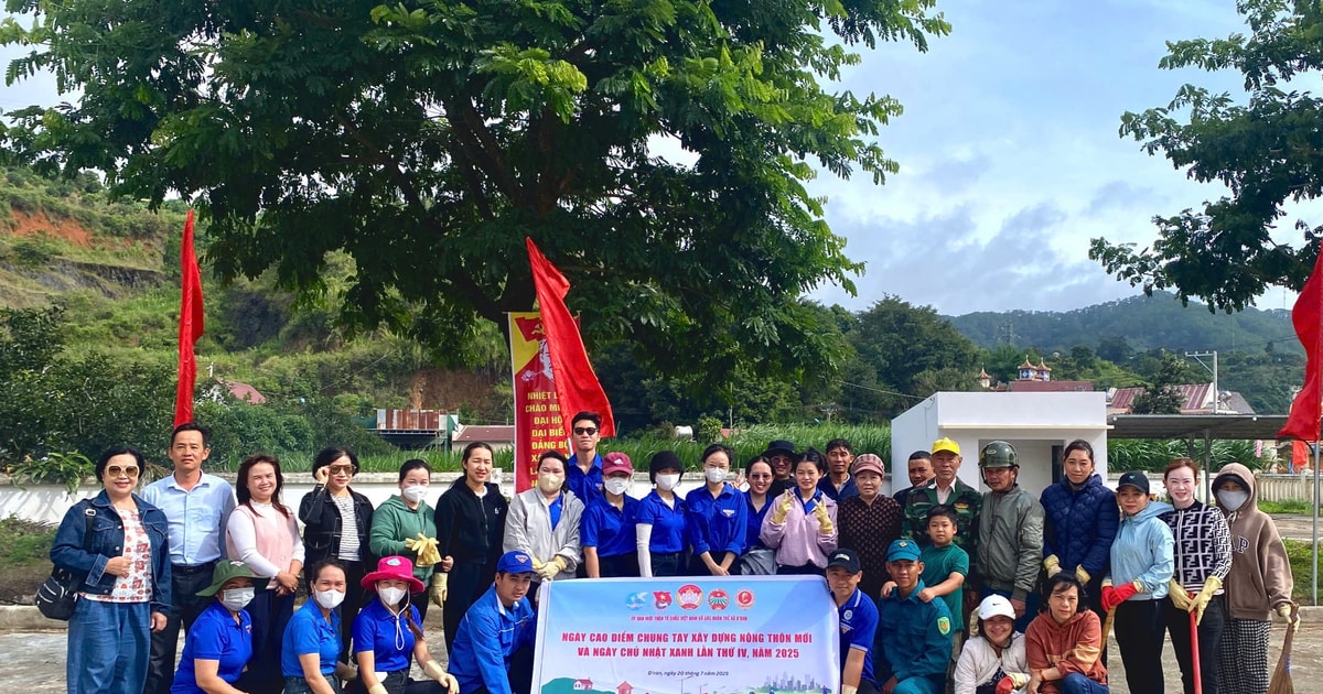 D’ran tích cực triển khai hoạt động chào mừng Đại hội Đảng bộ xã