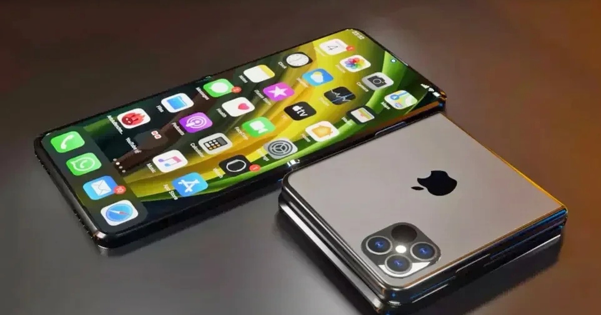 ទូរស័ព្ទ iPhone ដែលអាចបត់បានដំបូងគេ៖ "ភាពខុសគ្នា" មិនធម្មតាពី Apple