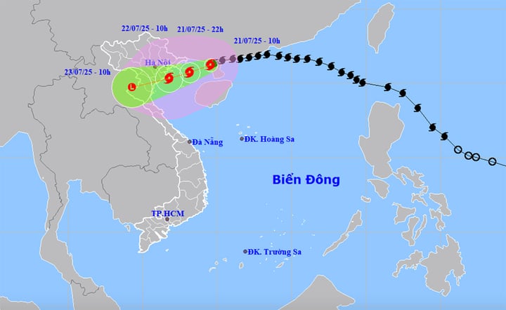 Bão số 3 cách Quảng Ninh khoảng 120km, 5 tỉnh, TP chịu tác động mạnh nhất -0