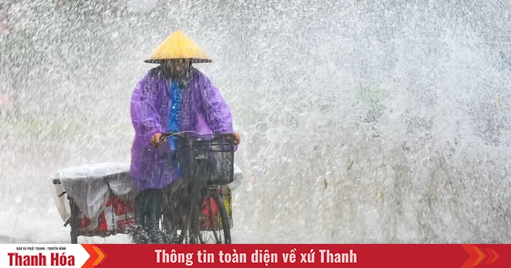 Dự báo lượng mưa tại các khu vực trên địa bàn tỉnh đến ngày 23/7