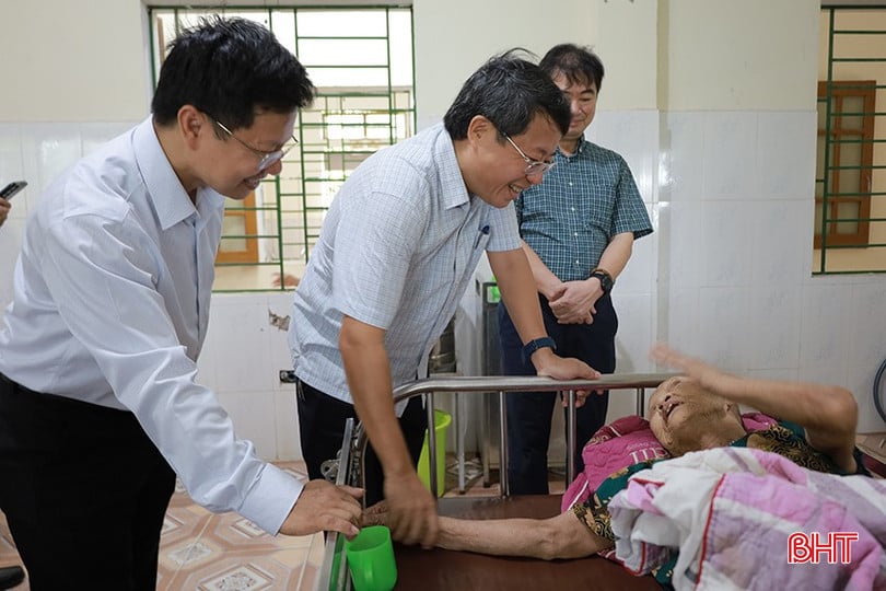 Trung tâm Điều dưỡng người có công và Bảo trợ xã hội Hà Tĩnh - nơi đang nuôi dưỡng, chăm sóc thương binh, bệnh binh và thân nhân liệt sĩ.