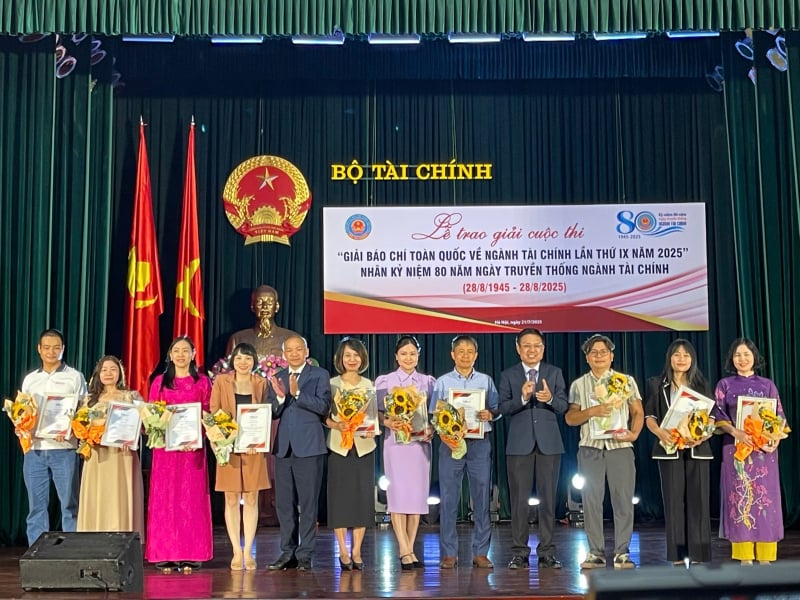 Phóng viên Báo CAND đạt giải tại Cuộc thi báo chí ngành Tài chính toàn quốc lần thứ IX -0
