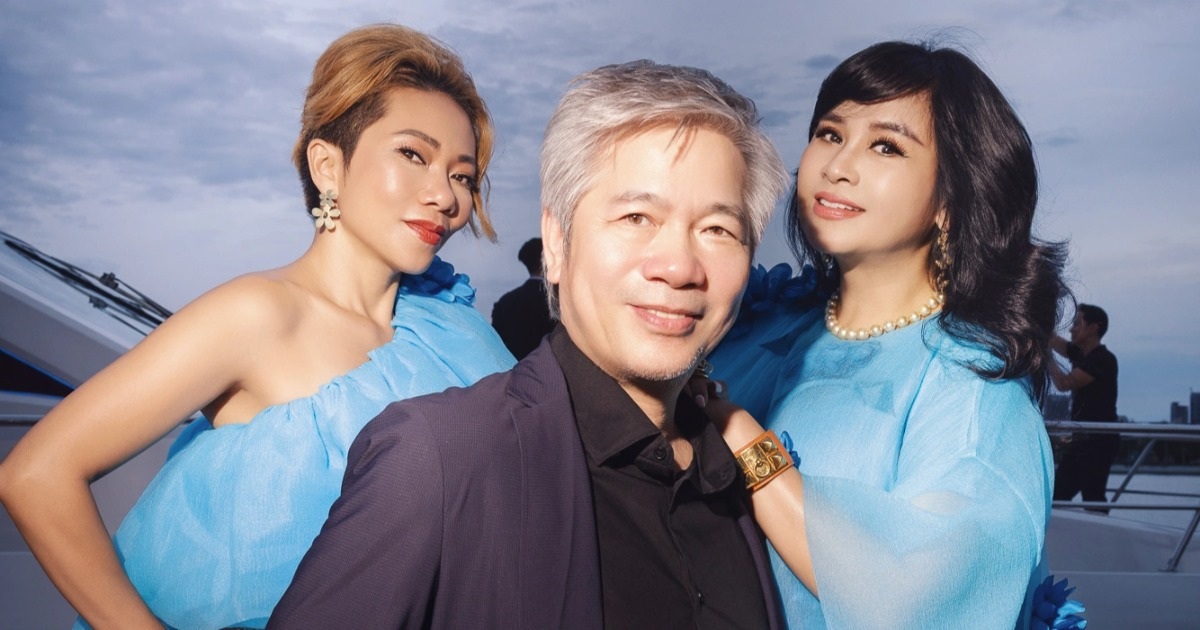 Thanh Lam và chồng bác sĩ sánh đôi dự show thời trang bên bờ sông Hàn