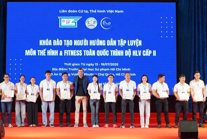 Liên đoàn Cử tạ - Thể hình Việt Nam tổ chức khóa đào tạo thể hình và fitness tại TP HCM - Ảnh 4.