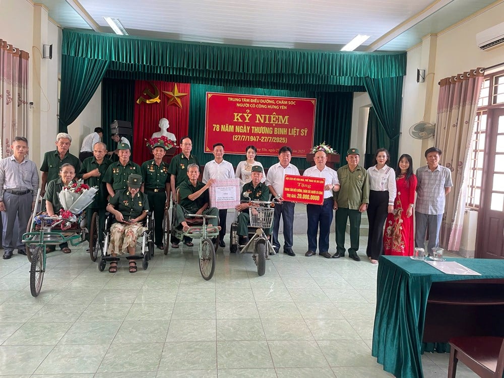 Hội Cựu Chiến binh cơ quan Bộ VHTTDL gặp mặt, tri ân thương bệnh binh nhân ngày 27/7 - Ảnh 1.