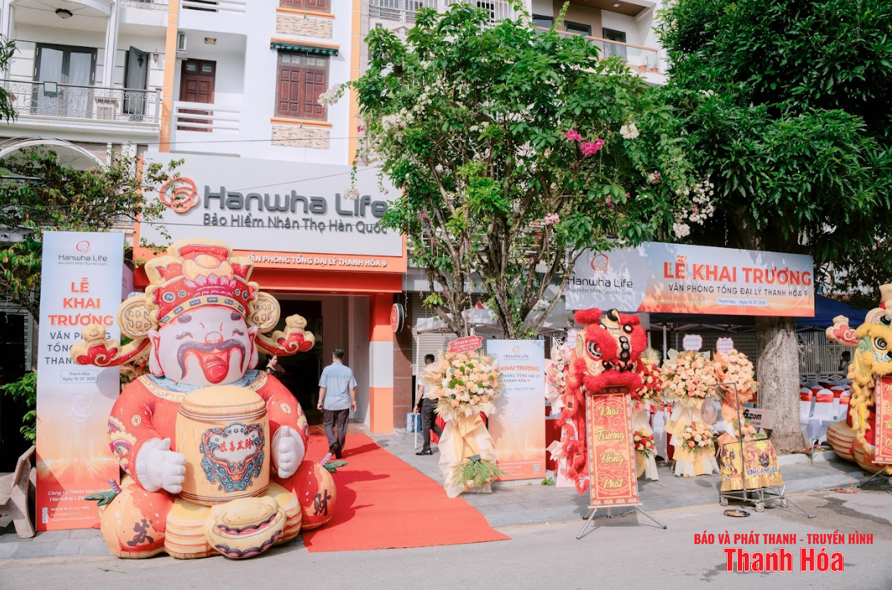 Hanwha Life Việt Nam khai trương văn phòng Tổng đại lý tại Thanh Hóa