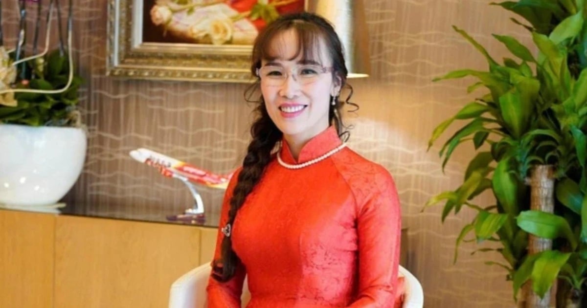 Cổ phiếu Vietjet tăng trần, bà Nguyễn Thị Phương Thảo giàu thứ 2 Việt Nam