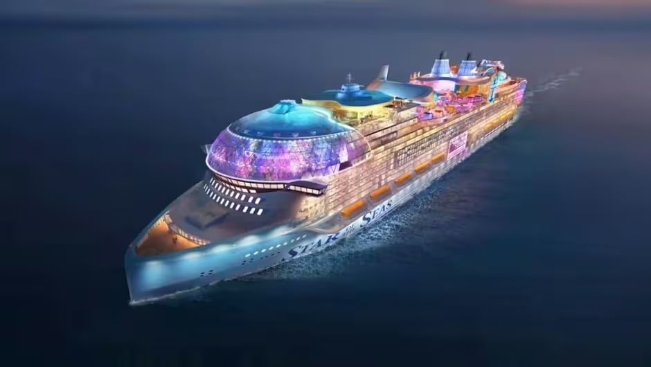 Siêu du thuyền Star of the Seas với công viên nước trên biển lớn nhất thế giới - Ảnh 3.