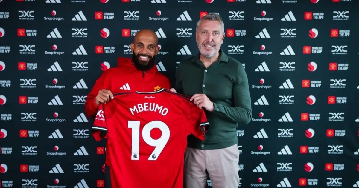 Man Utd ra mắt bản hợp đồng 71 triệu bảng Bryan Mbeumo