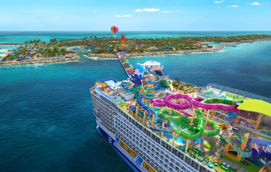 Siêu du thuyền Star of the Seas với công viên nước trên biển lớn nhất thế giới - Ảnh 2.