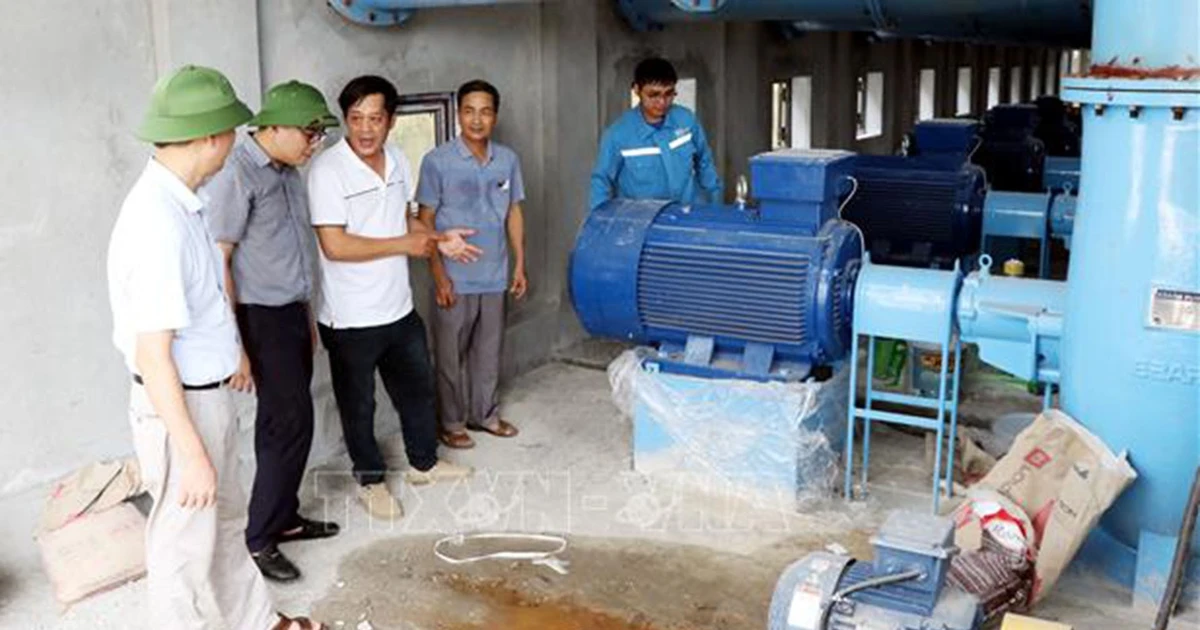 Bắc Bộ vận hành 94 trạm để tiêu thoát nước
