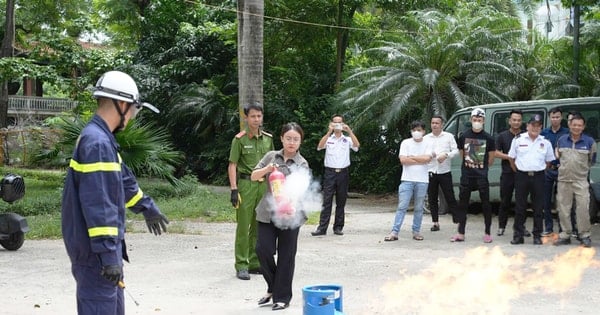 Phòng cháy, chữa cháy tại khu dân cư: