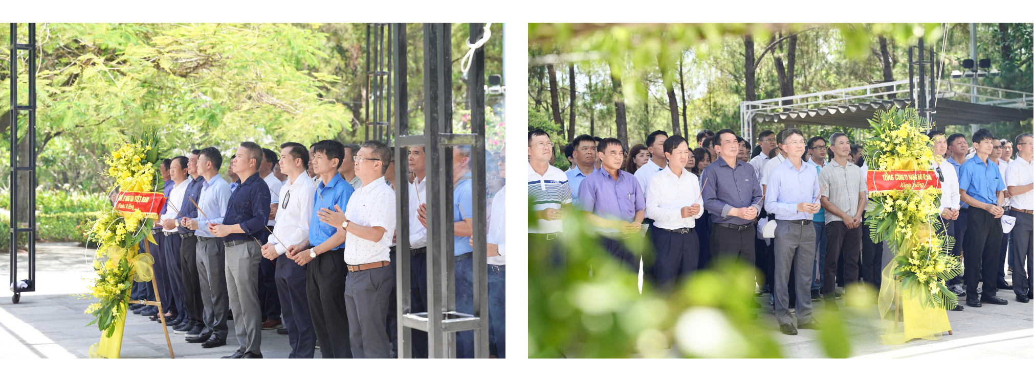 Đoàn công tác tại Thành cổ Quảng Trị