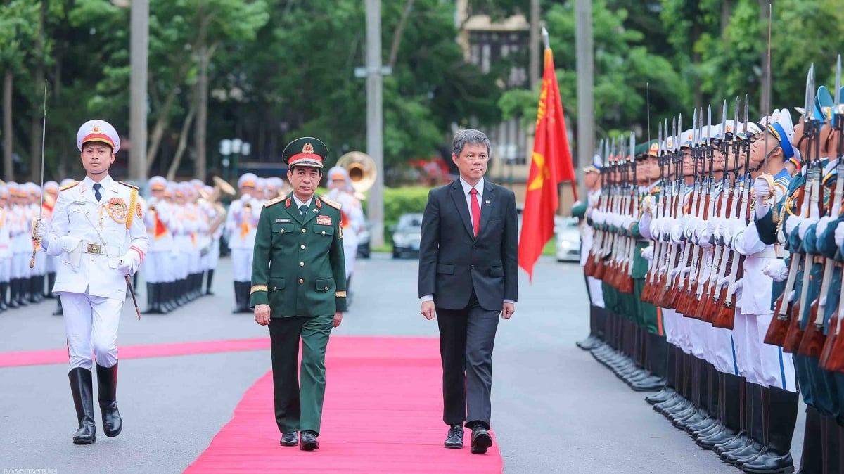 Tăng cường hợp tác quốc phòng Việt Nam-Singapore