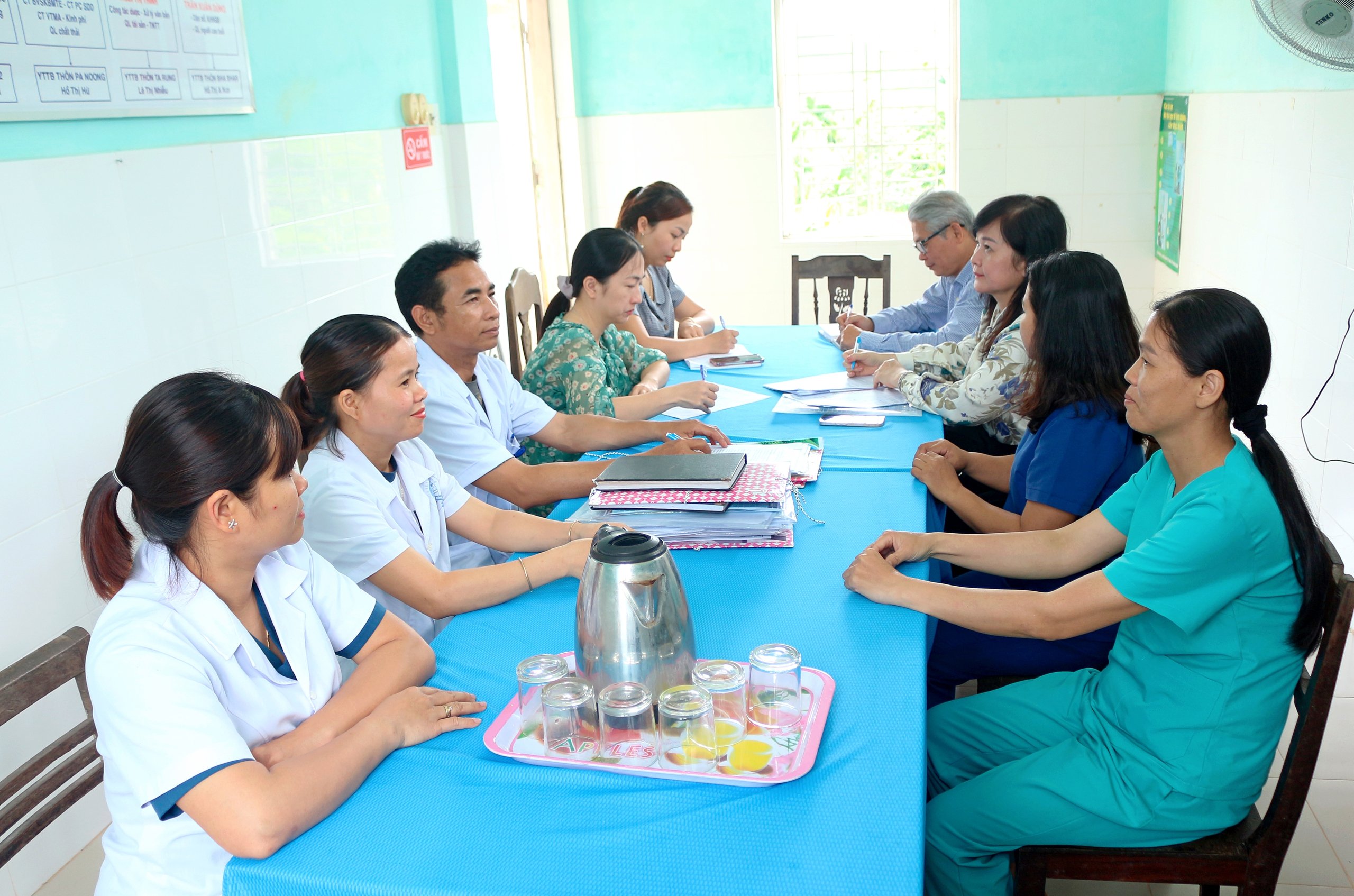 Xây dựng đơn vị không khói thuốc: Nỗ lực từ trường học đến trạm y tế- Ảnh 4.