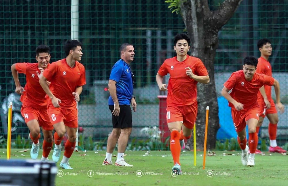 Hoàn tất khâu chuẩn bị, U23 Việt Nam sẵn sàng cho trận đấu với Campuchia - ảnh 1