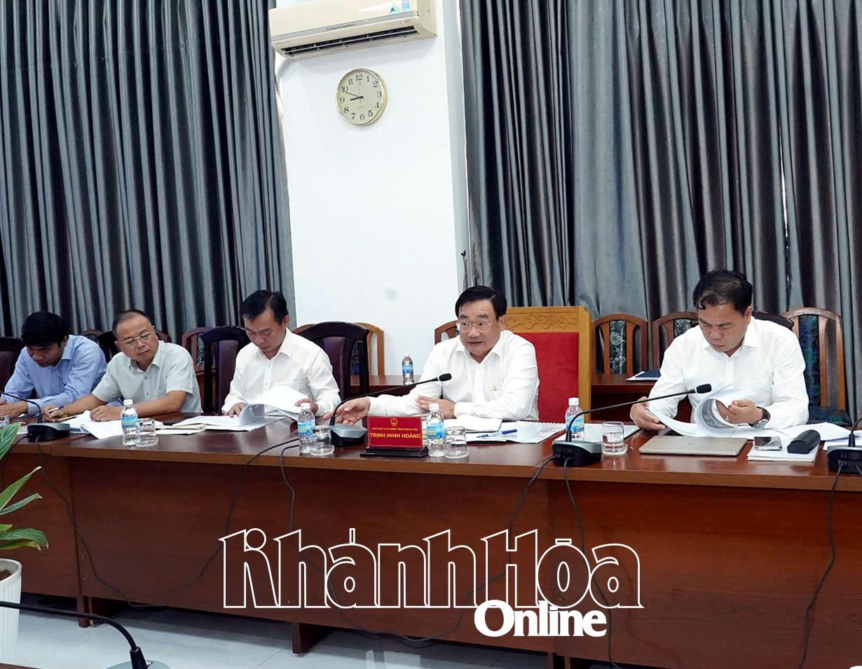 Phó Chủ tịch UBND tỉnh Trịnh Minh Hoàng làm việc với Liên minh các Tập đoàn về dự án sản xuất Hydrogen xanh, Ammonia xanh
